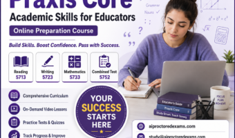 Praxis Core Online Exam Preparation Course