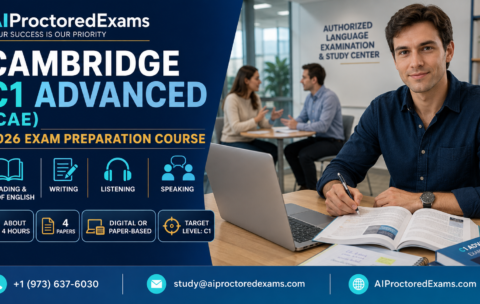 Cambridge C1 Advanced exam preparation course by AIProctoredExams