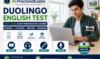 Duolingo English Test exam preparation course by AIProctoredExams