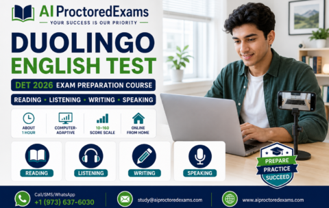 Duolingo English Test exam preparation course by AIProctoredExams