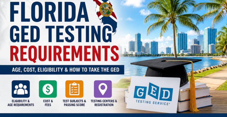 Florida GED Testing Requirements