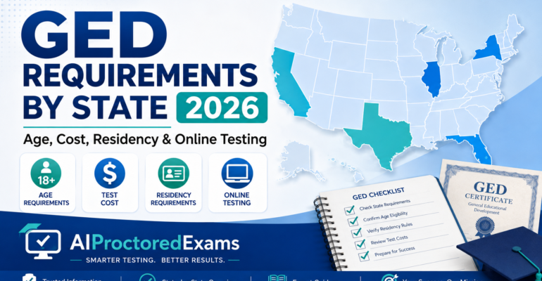 GED Requirements by State 2026