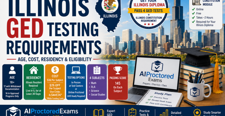 Illinois GED Testing Requirements