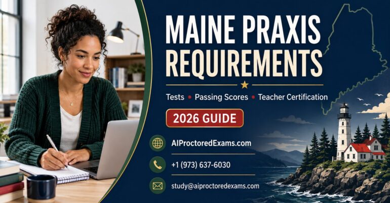 Maine Praxis Requirements
