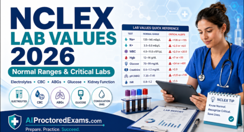 Nclex Lab Values 2026
