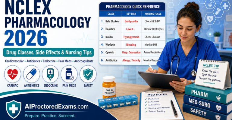 Nclex Pharmacology 2026