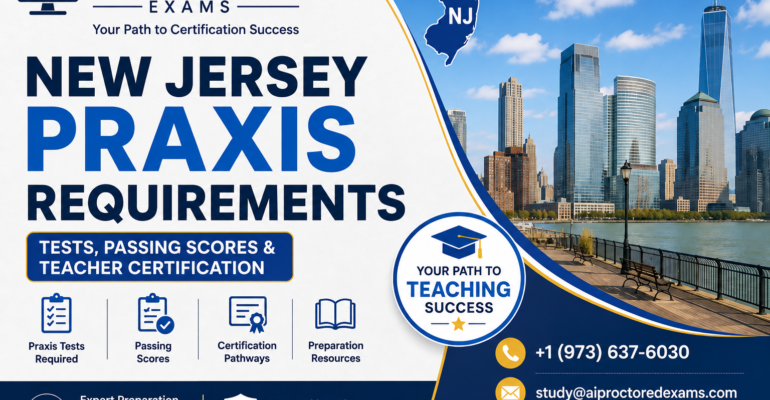 New Jersey Praxis Requirements