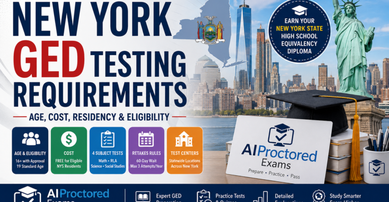 New York GED Testing Requirements