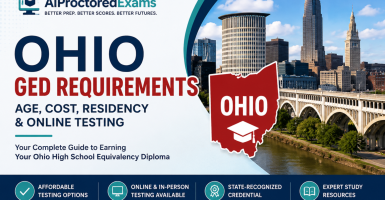 Ohio GED Requirements