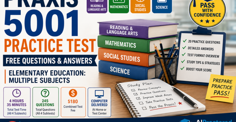 Praxis 5001 Practice Test