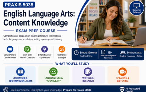 Praxis 5038 English Language Arts_Content Knowledge