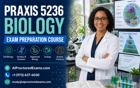 Praxis 5236 Biology Exam Preparation Course