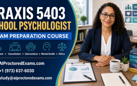 Praxis 5403 School Psychologist Exam Preparation Course