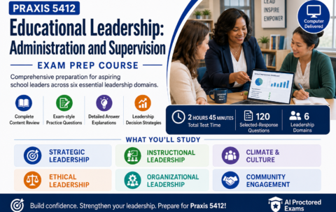 Praxis 5412 Educational Leadership Administration and Supervision