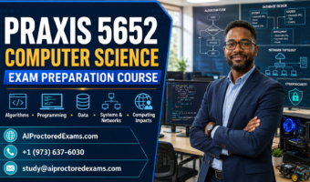 Praxis 5652 Computer Science Exam Preparation Course