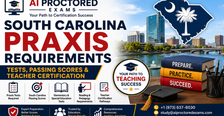 South Carolina Praxis Requirements