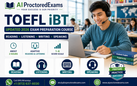 TOEFL iBT exam preparation course