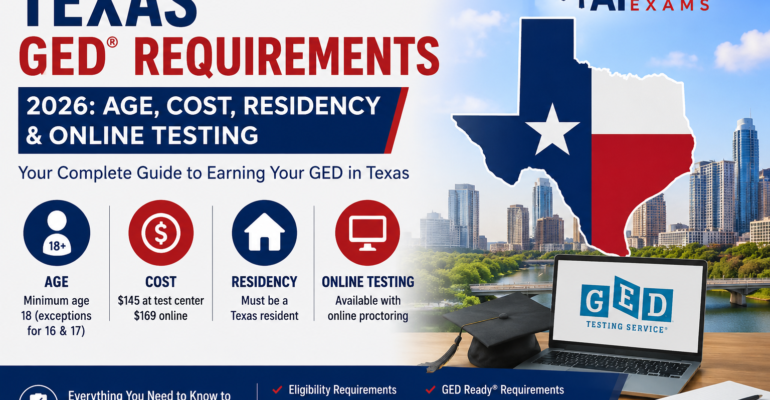 Texas GED Requirements