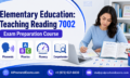 Praxis 7002 Elementary Education Teaching Reading exam preparation with phonemic awareness, phonics, fluency, and comprehension resources